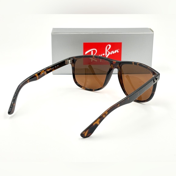 Ray-Ban Rb4147 Boyfriend Lens Sunglasses Light Havana Brown Lens  262 - Picture 10 of 14